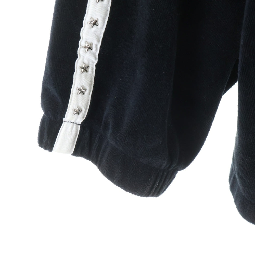 SUPREME(シュプリーム) 22AW Studded Velour Track Jacket スタッディドヴルールトラックジャケット ブラック