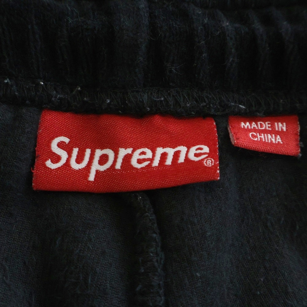 SUPREME(シュプリーム) 22AW Studded Velour Track Pant スタッディドヴルールトラックパンツ ブラック