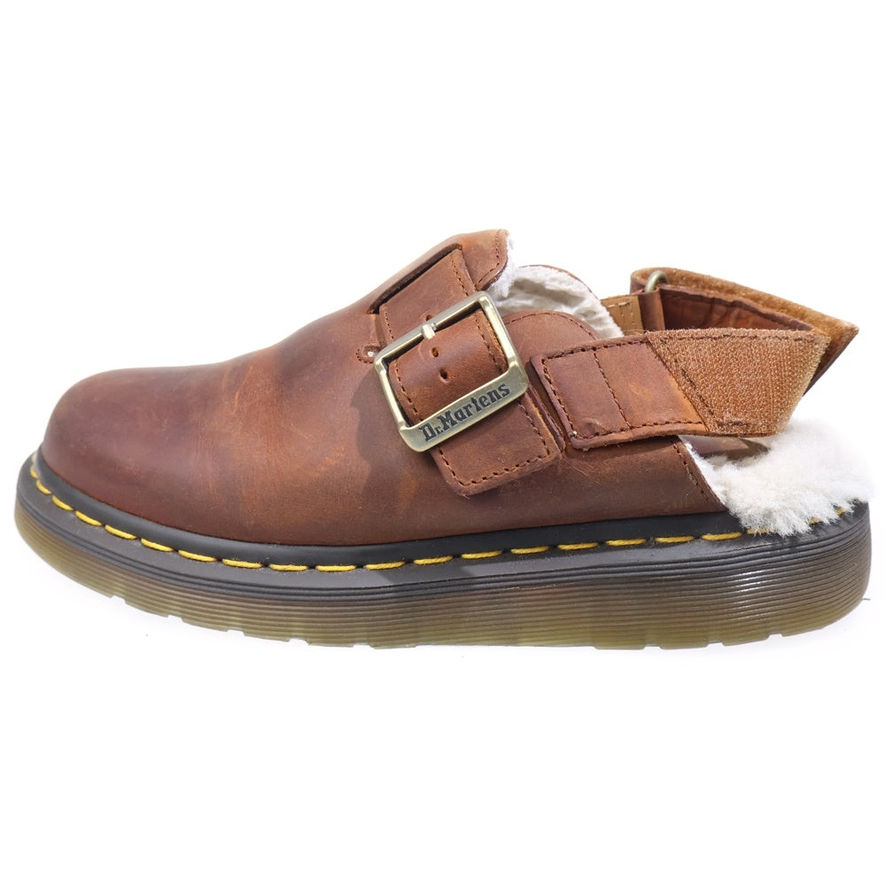 Dr.Martens(ドクターマーチン) JORGE II ジョージ ヒールストラップミュールシューズ スリッポン 31060362 ブラウン