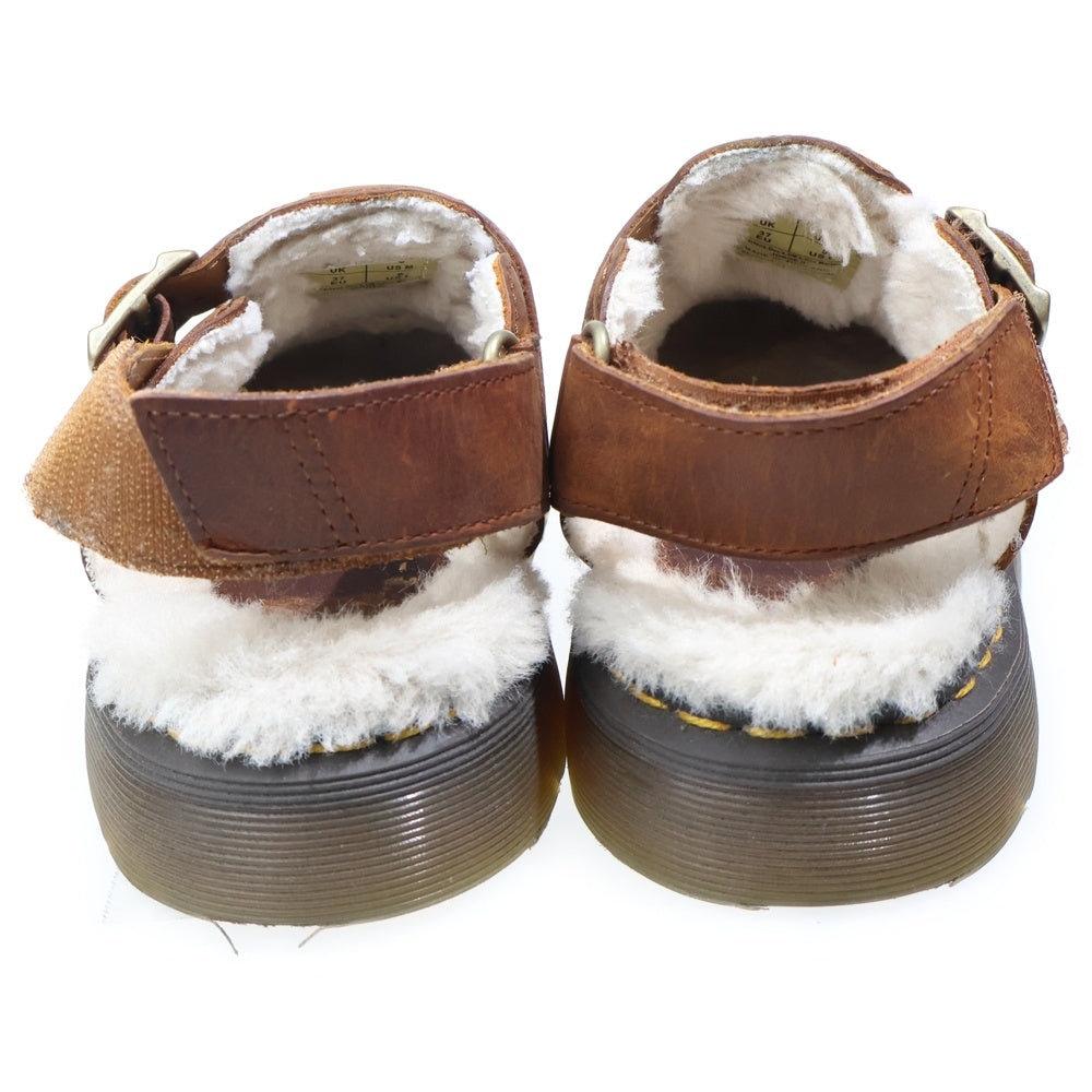 Dr.Martens(ドクターマーチン) JORGE II ジョージ ヒールストラップミュールシューズ スリッポン 31060362 ブラウン