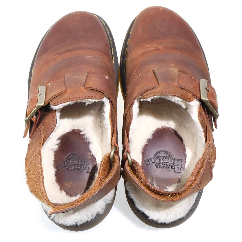 Dr.Martens(ドクターマーチン) JORGE II ジョージ ヒールストラップミュールシューズ スリッポン 31060362 ブラウン