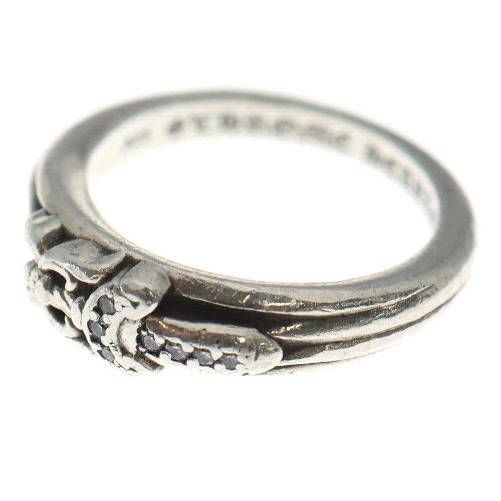 CHROME HEARTS(クロムハーツ) BABY CLSC DIA ベイビークラシック PAVE ダイヤ ダガーリング シルバー