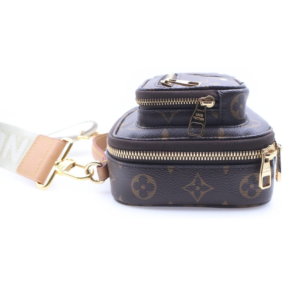 LOUIS VUITTON(ルイヴィトン) モノグラム ユーティリティ クロスボディ 2WAYショルダーバッグ M80446 ブラウン レディース