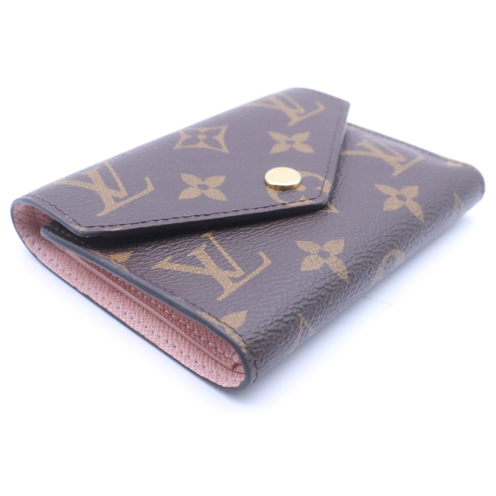 LOUIS VUITTON(ルイヴィトン) モノグラム ポルトフォイユ ヴィクトリーヌ三つ折り財布 M62360 ブラウン