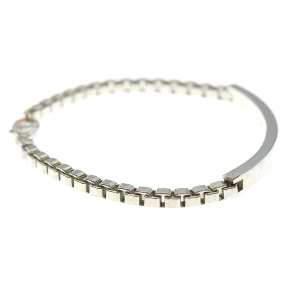 TIFFANY & Co.(ティファニー) Venetian Link ID Bracelet ベネチアン リンク IDブレスレット シルバー レディース