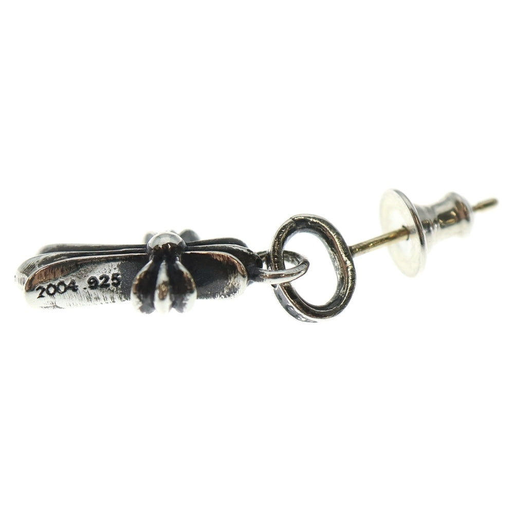 CHROME HEARTS(クロムハーツ) BBY F PPRCHN ベイビーファットクロス ドロップピアス シルバー BCA090