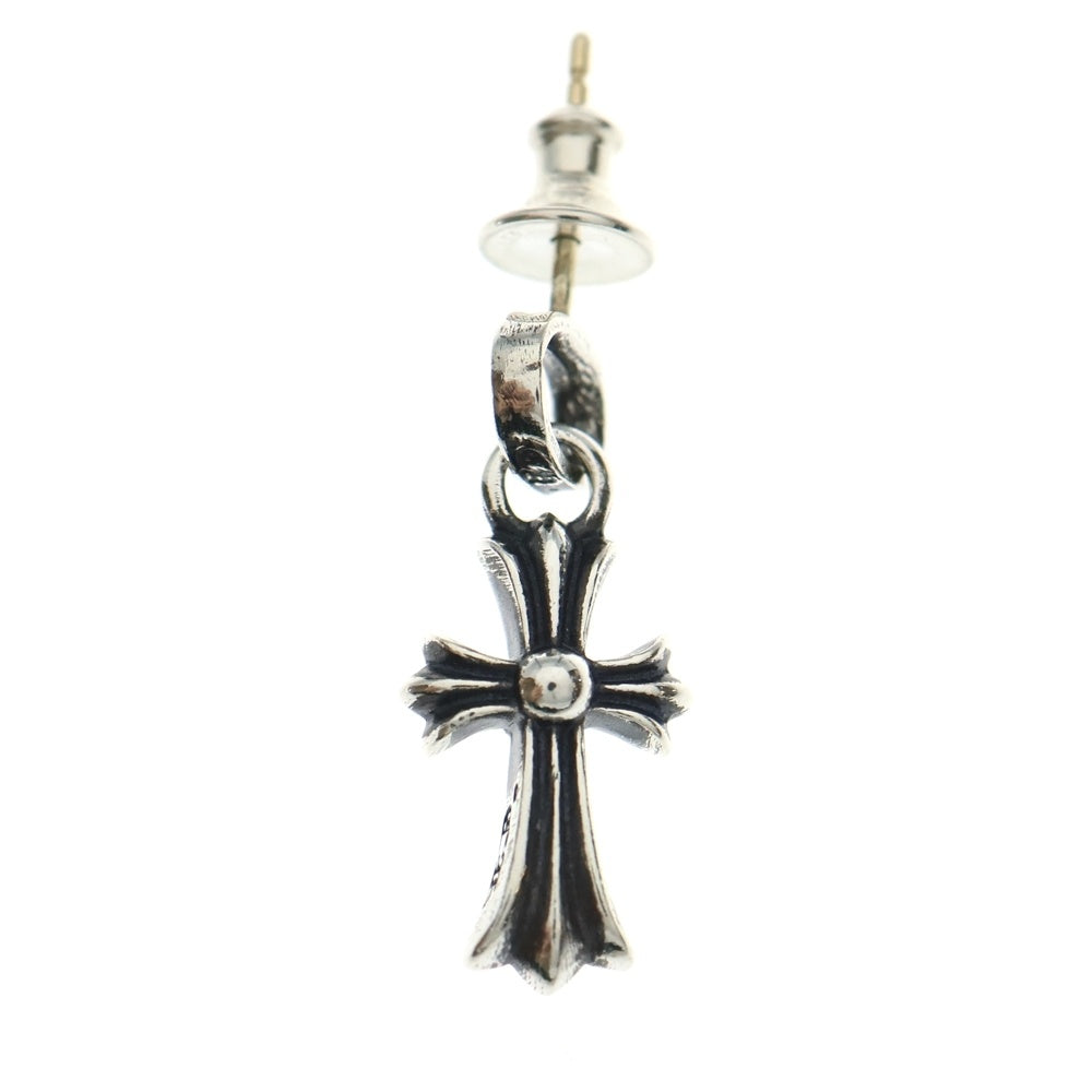 CHROME HEARTS(クロムハーツ) BBY F PPRCHN ベイビーファットクロス ドロップピアス シルバー BCA090