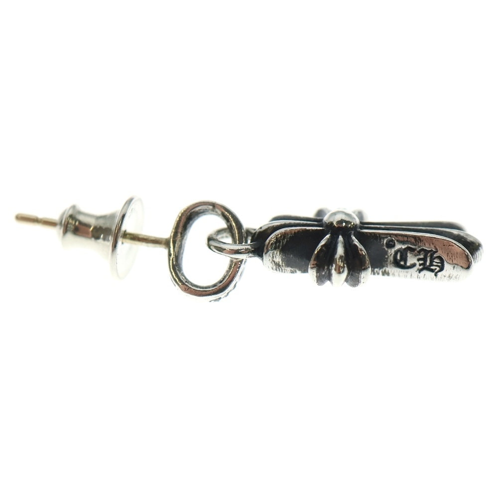 CHROME HEARTS(クロムハーツ) BBY F PPRCHN ベイビーファットクロス ドロップピアス シルバー BCA090