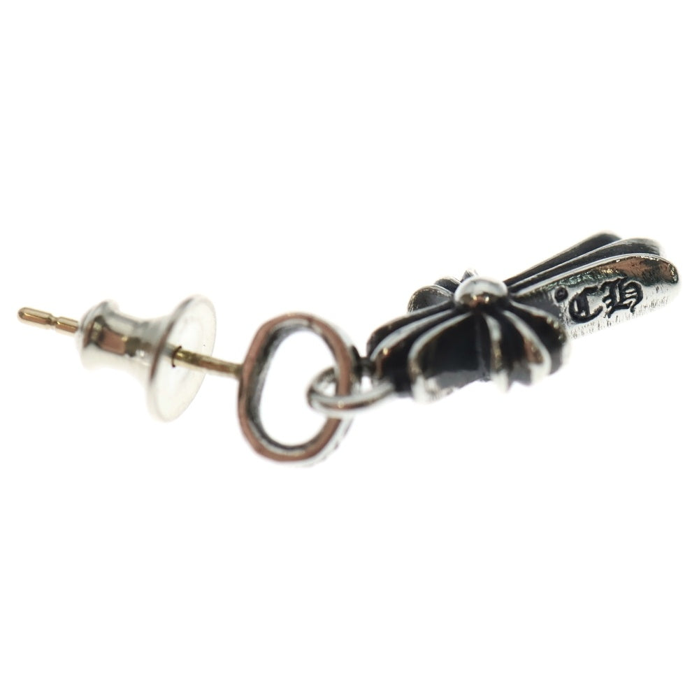 CHROME HEARTS(クロムハーツ) BBY F PPRCHN ベイビーファットクロス ドロップピアス シルバー BCA090