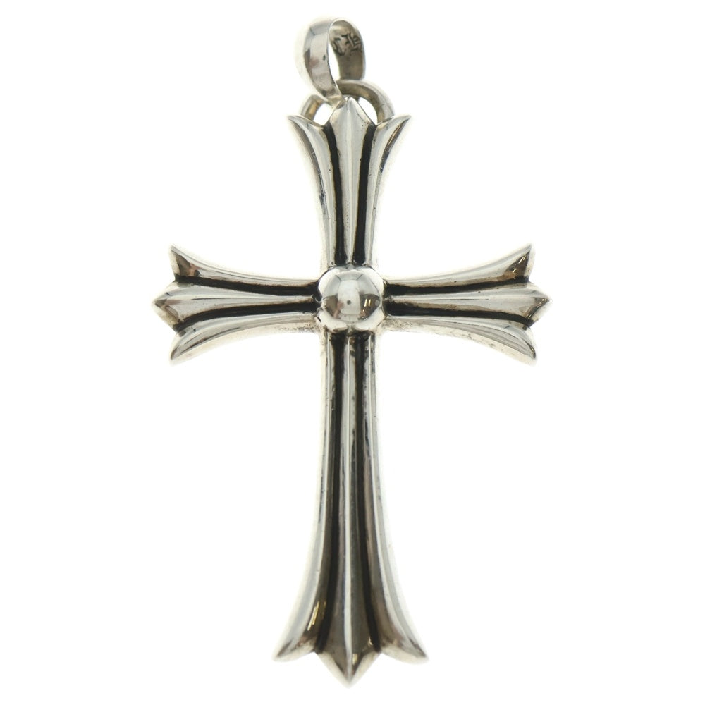 CHROME HEARTS(クロムハーツ) LG W BALE ラージCHクロス Wベイル ネックレストップ シルバー BCA393