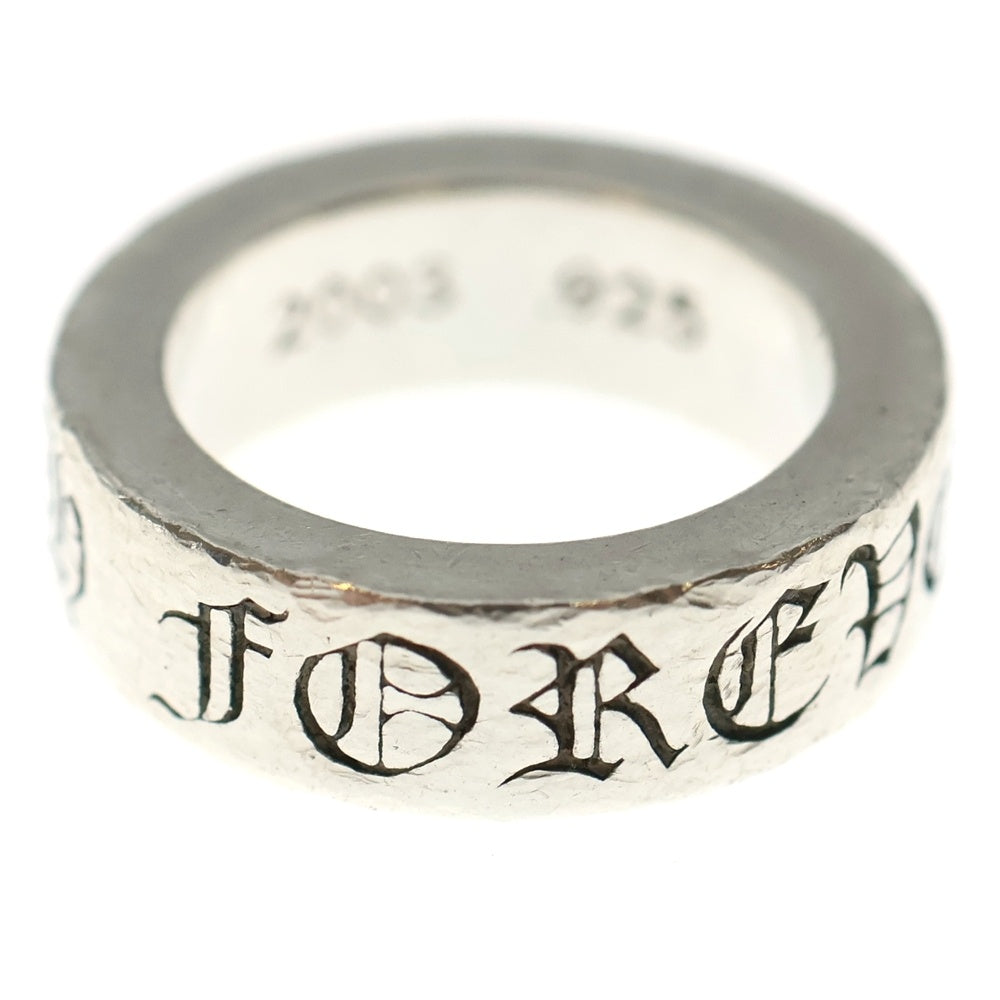 CHROME HEARTS(クロムハーツ) 6mm SPACER FOREVER 6mmスペーサーリング フォーエバーシルバーBCA337
