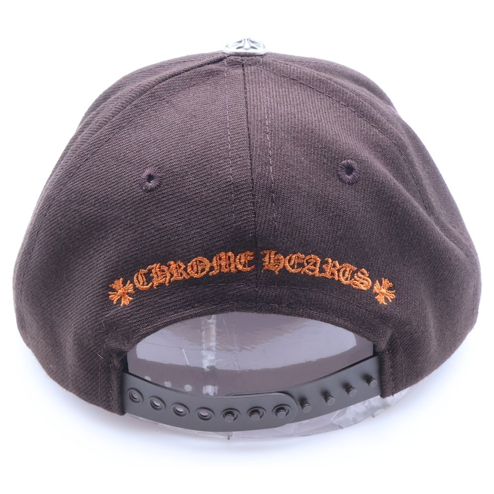 CHROME HEARTS(クロムハーツ) CH Logo Embroidery Trucker Cap CHロゴ刺繍 トラッカーキャップ ベースボールキャップ 帽子 ブラウン/オレンジ