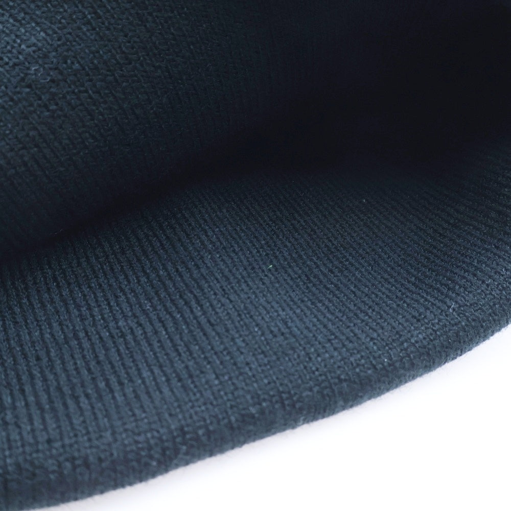 CHROME HEARTS(クロムハーツ) WATCH CAP ワッチキャップ ロゴビーニー ニットキャップ ニット帽 ブラック/ホワイト