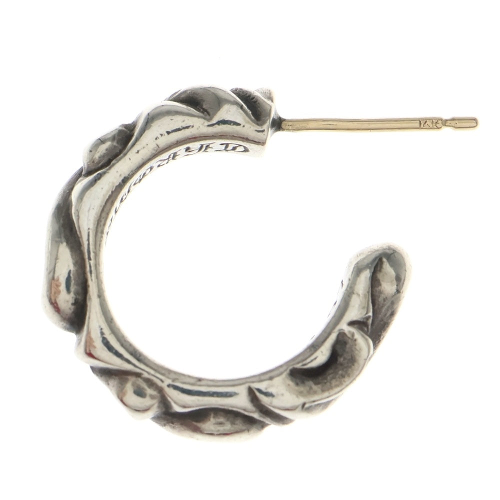 CHROME HEARTS(クロムハーツ) HOOP SCROOL スクロール フープピアス シルバー BCA102