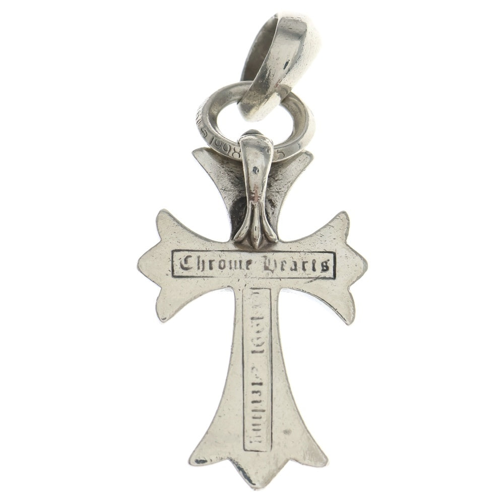 CHROME HEARTS(クロムハーツ) CH CRS SML W/BALE Wベイル スモールCHクロス ペンダントトップ シルバー BCA218