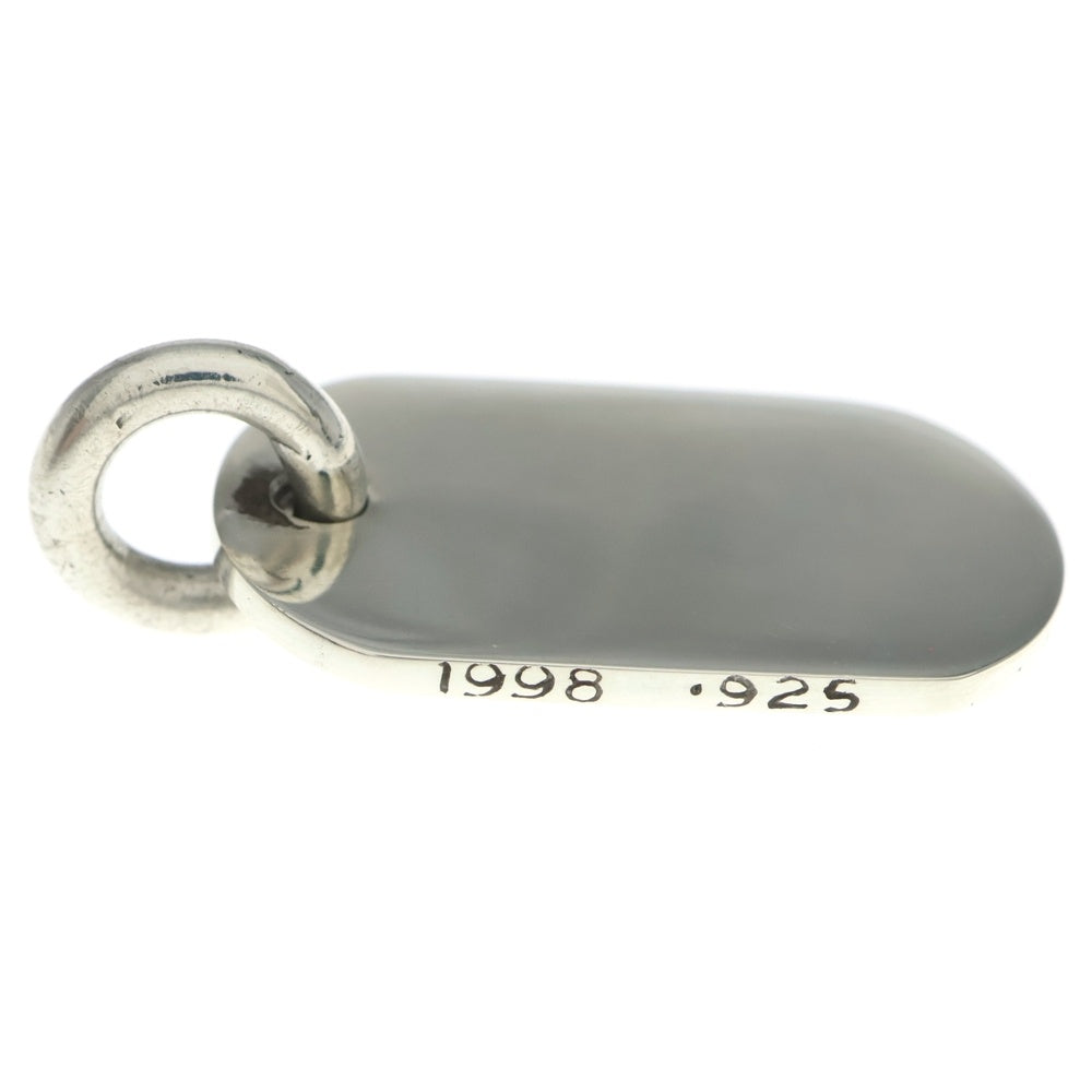 CHROME HEARTS(クロムハーツ) D TAG SML LTD ニューヨーク限定 スモールドッグタグ ペンダントトップ シルバー