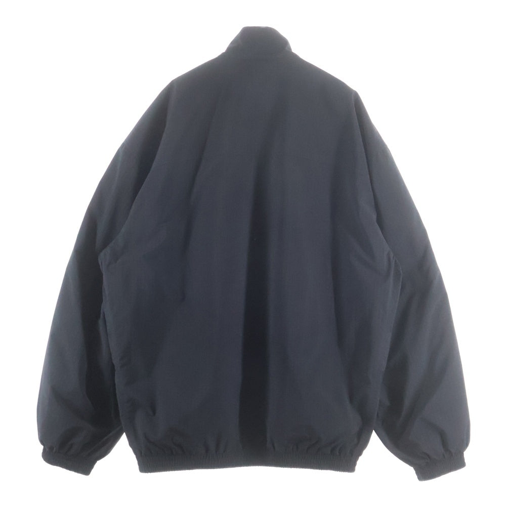 BALENCIAGA(バレンシアガ) 23AW COCOON KICK WINDBREAKER フロントロゴコクーン キック ウィンドブレーカージップアップジャケット 773048 ブラック