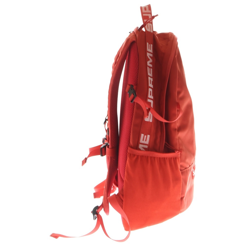 SUPREME(シュプリーム) 18SS Cordura Backpack コーデュラ ロゴナイロンバックパック リュック レッド