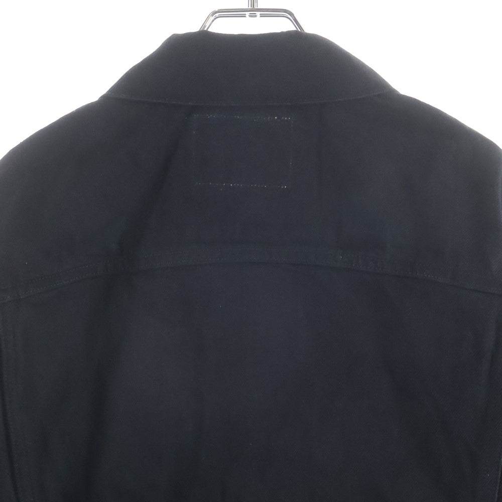 Graphpaper(グラフペーパー) Selvage Denim Trucker Jacket セルヴィッチ デニム トラッカージャケット ブラック GU261-20055RB