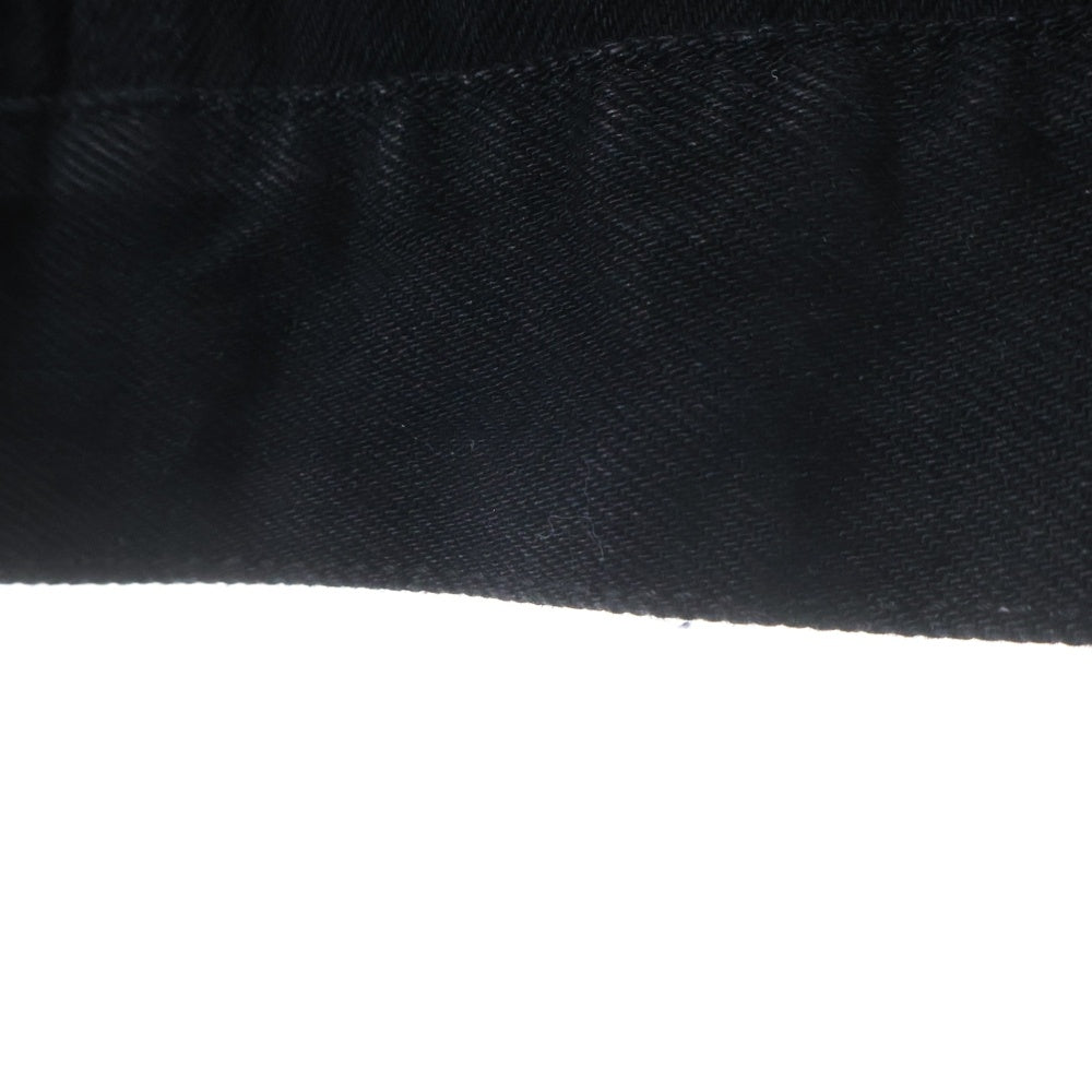 Graphpaper(グラフペーパー) Selvage Denim Trucker Jacket セルヴィッチ デニム トラッカージャケット ブラック GU261-20055RB