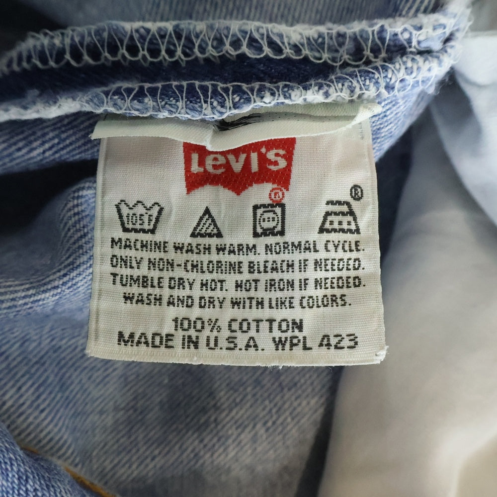 About Dreams(アバウトドリームズ) ×Levi's501 Butterfly Denim バタフライプリント リメイク デニムパンツ インディゴ