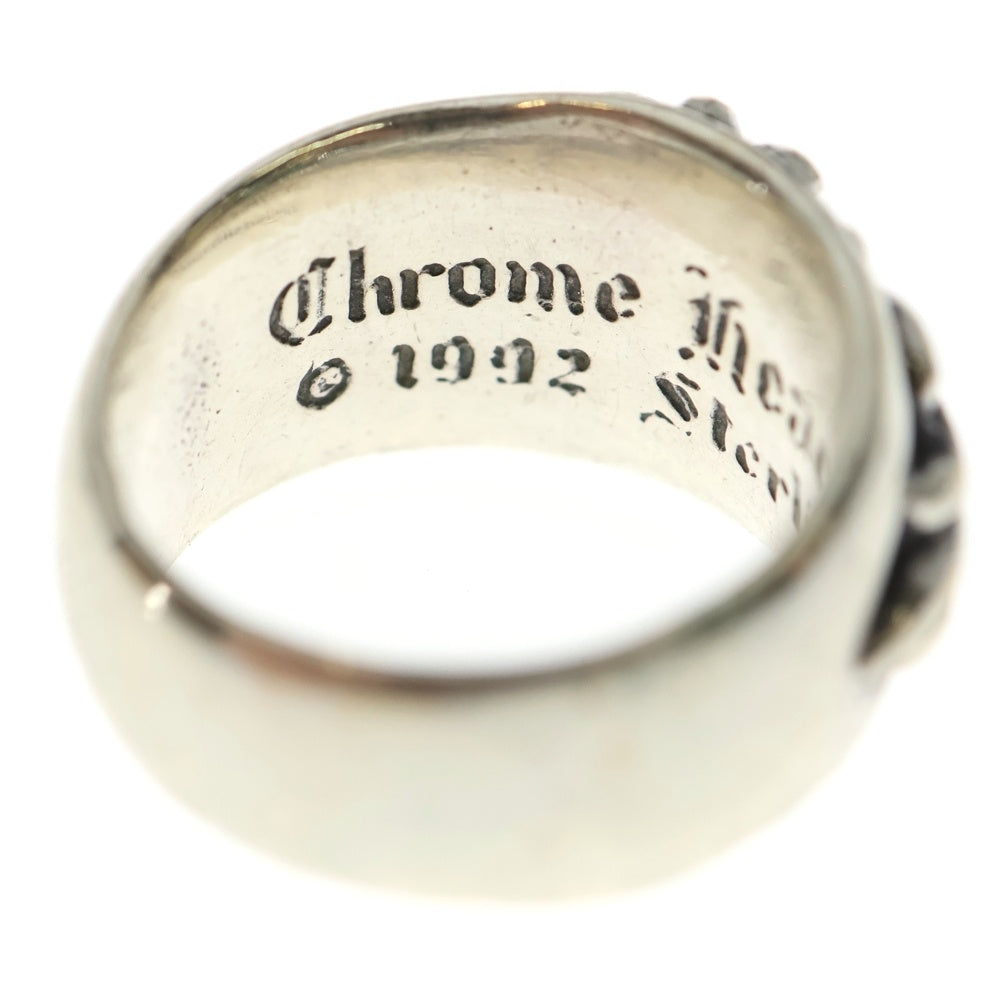 CHROME HEARTS(クロムハーツ) FLRL CRS フローラルクロス リング シルバー BCA346