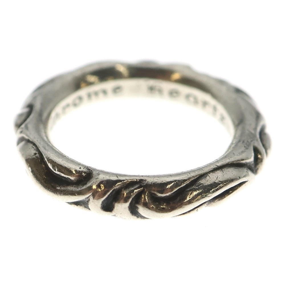 CHROME HEARTS(クロムハーツ) SCRL BAND スクロールバンド リング シルバー BCA351