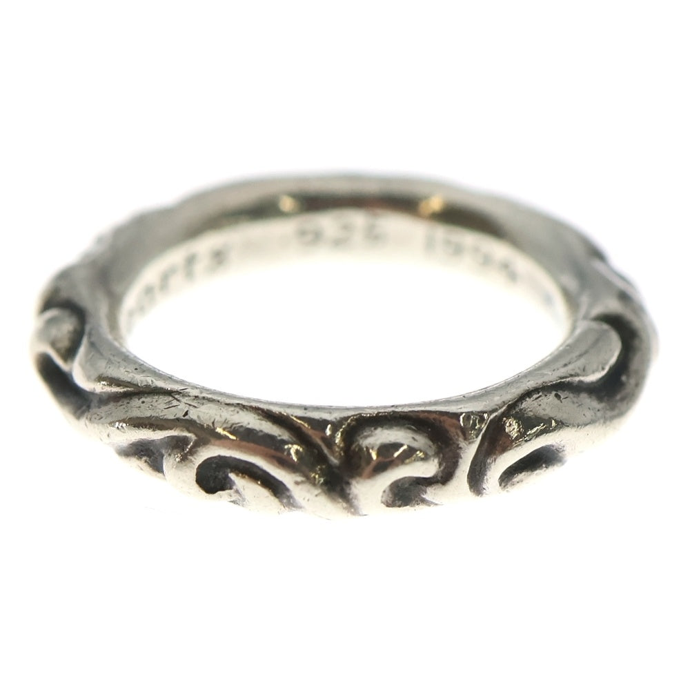 CHROME HEARTS(クロムハーツ) SCRL BAND スクロールバンド リング シルバー BCA351