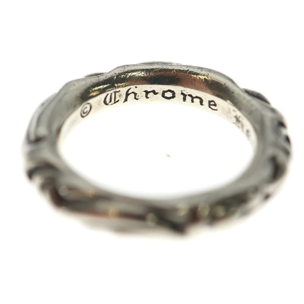 CHROME HEARTS(クロムハーツ) SCRL BAND スクロールバンド リング シルバー BCA351