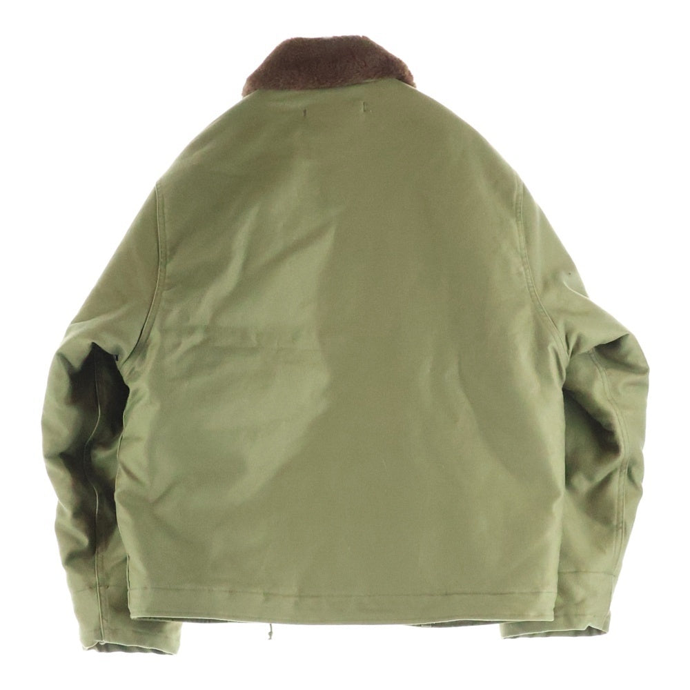 WACKO MARIA(ワコマリア) 25AW ALPACA BOA N-1 DECK JACKET 25FW-WMO-ML07 アルパカ ボアデックジャケット カーキ