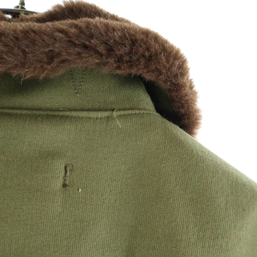 WACKO MARIA(ワコマリア) 25AW ALPACA BOA N-1 DECK JACKET 25FW-WMO-ML07 アルパカ ボアデックジャケット カーキ