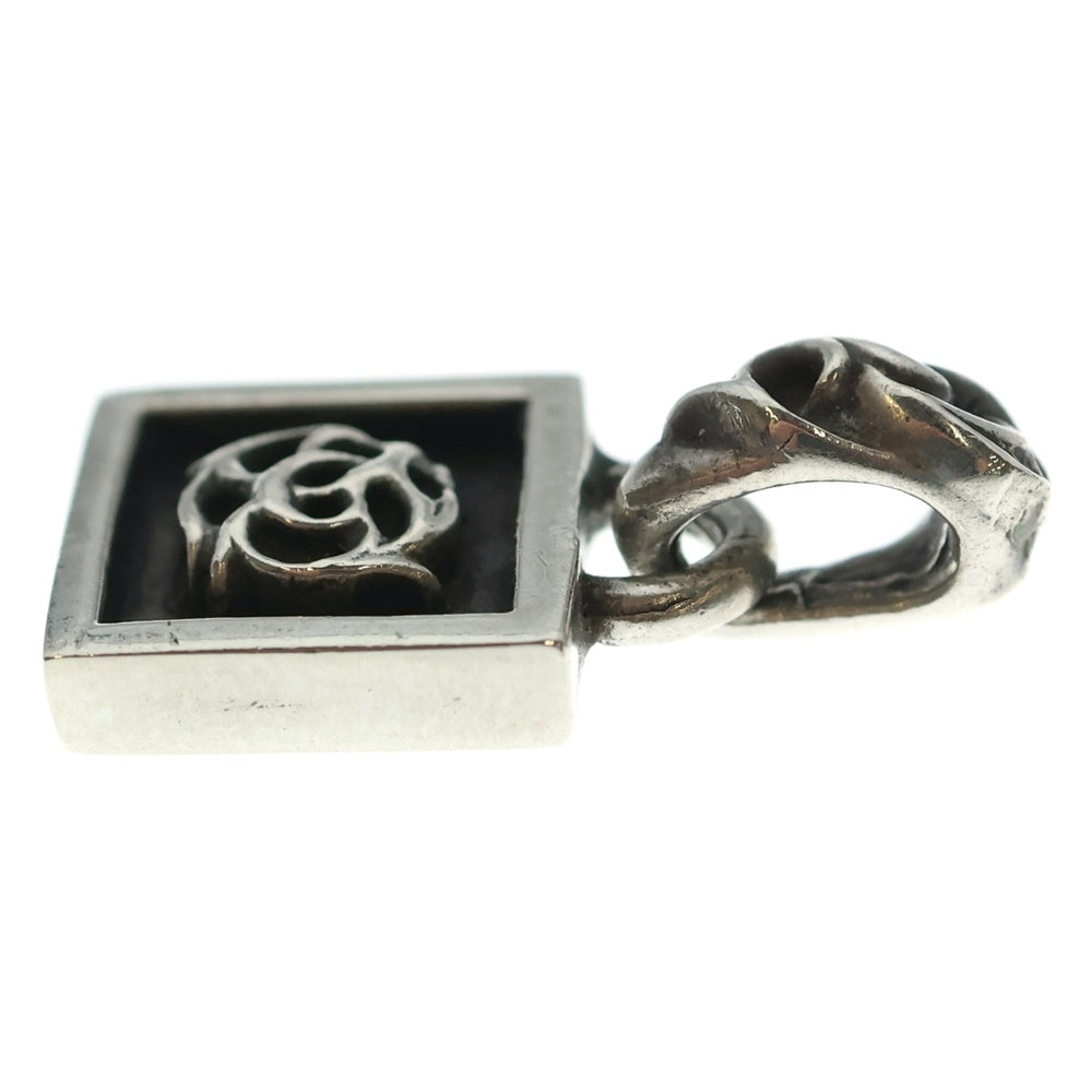 CHROME HEARTS(クロムハーツ) FRAMED FLRL フレームド フローラル チャーム ペンダントトップ シルバー