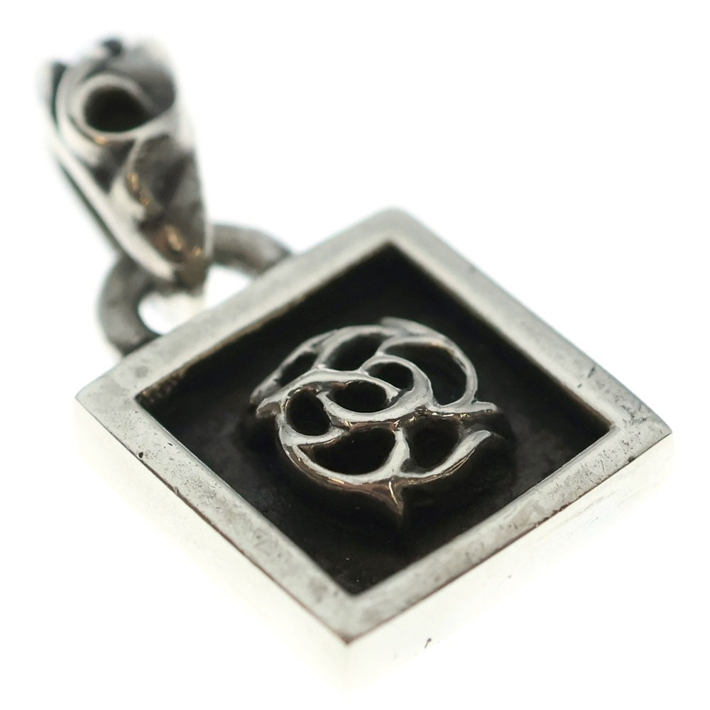 CHROME HEARTS(クロムハーツ) FRAMED FLRL フレームド フローラル チャーム ペンダントトップ シルバー