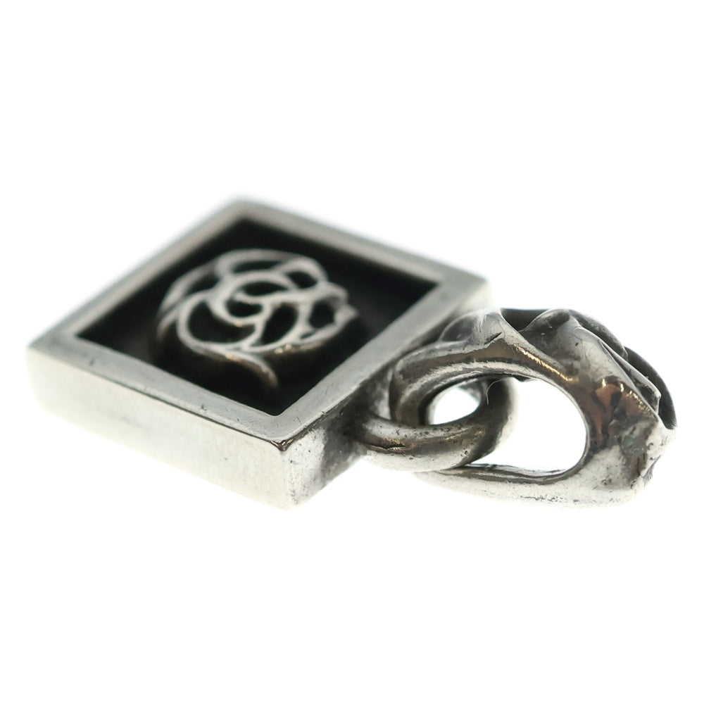 CHROME HEARTS(クロムハーツ) FRAMED FLRL フレームド フローラル チャーム ペンダントトップ シルバー