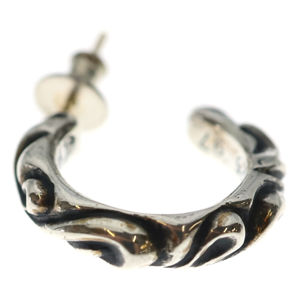 CHROME HEARTS(クロムハーツ) HOOP SCROOL スクロール フープピアス シルバー BCA102