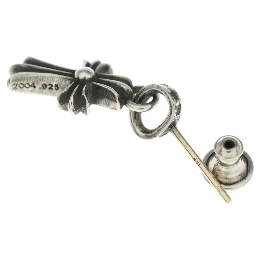 CHROME HEARTS(クロムハーツ) BBY F PPRCHN ベイビーファットクロス ドロップピアス シルバー BCA090