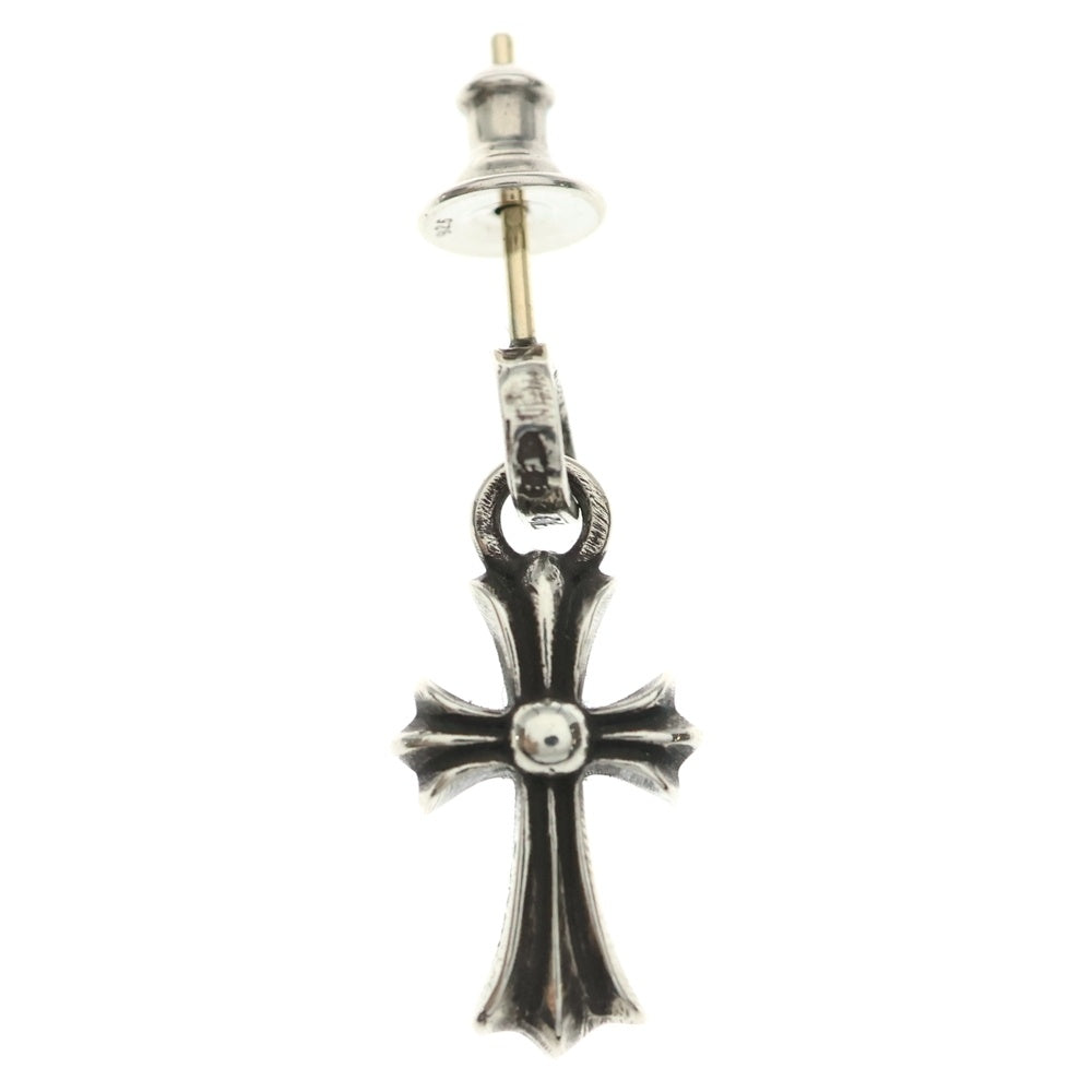 CHROME HEARTS(クロムハーツ) BBY F PPRCHN ベイビーファットクロス ドロップピアス シルバー BCA090
