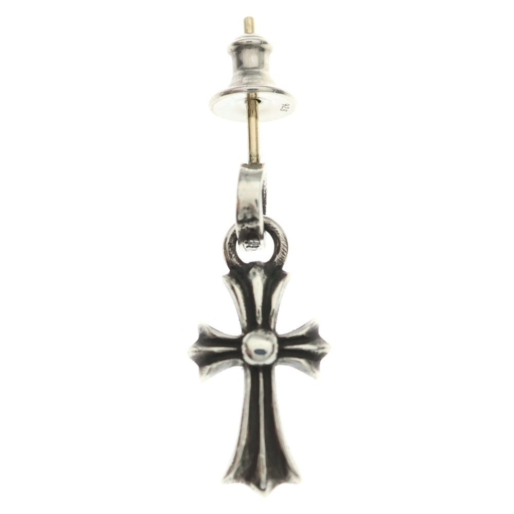 CHROME HEARTS(クロムハーツ) BBY F PPRCHN ベイビーファットクロス ドロップピアス シルバー BCA090