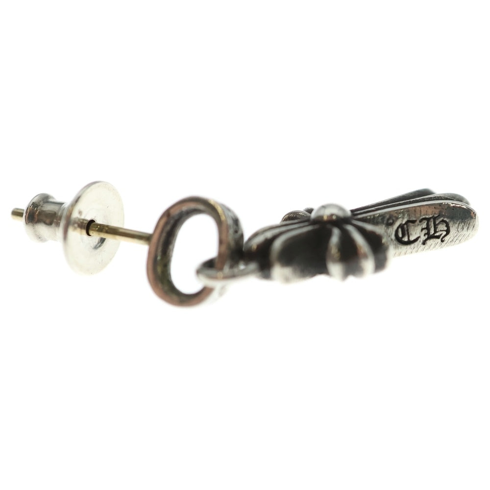 CHROME HEARTS(クロムハーツ) BBY F PPRCHN ベイビーファットクロス ドロップピアス シルバー BCA090