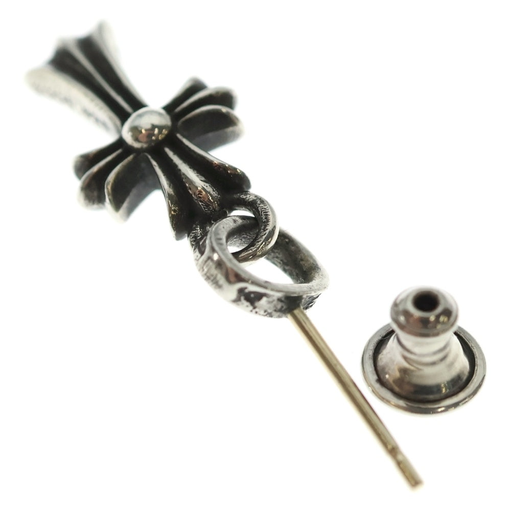 CHROME HEARTS(クロムハーツ) BBY F PPRCHN ベイビーファットクロス ドロップピアス シルバー BCA090
