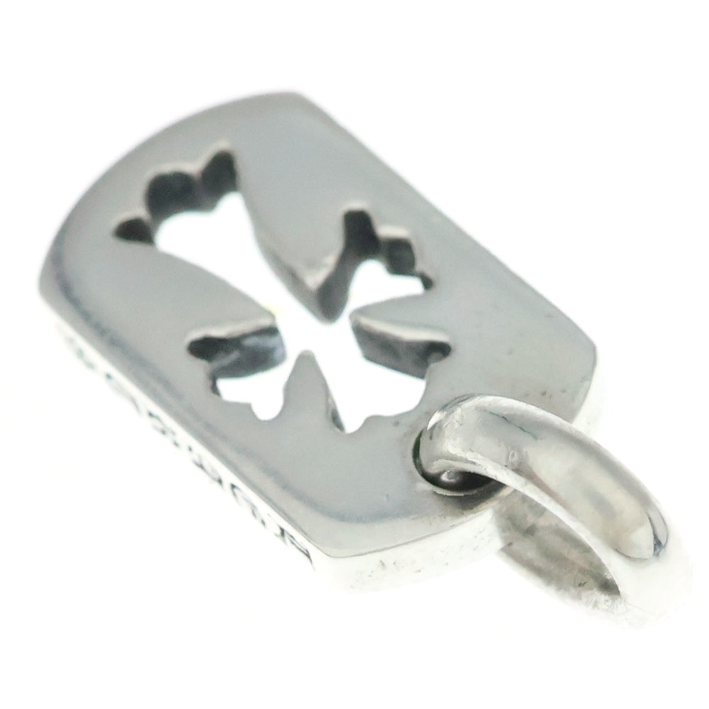 CHROME HEARTS(クロムハーツ) DT TNY CO CRS タイニーカットアウトクロスドッグタグ チャーム ペンダントトップ シルバー BCA252