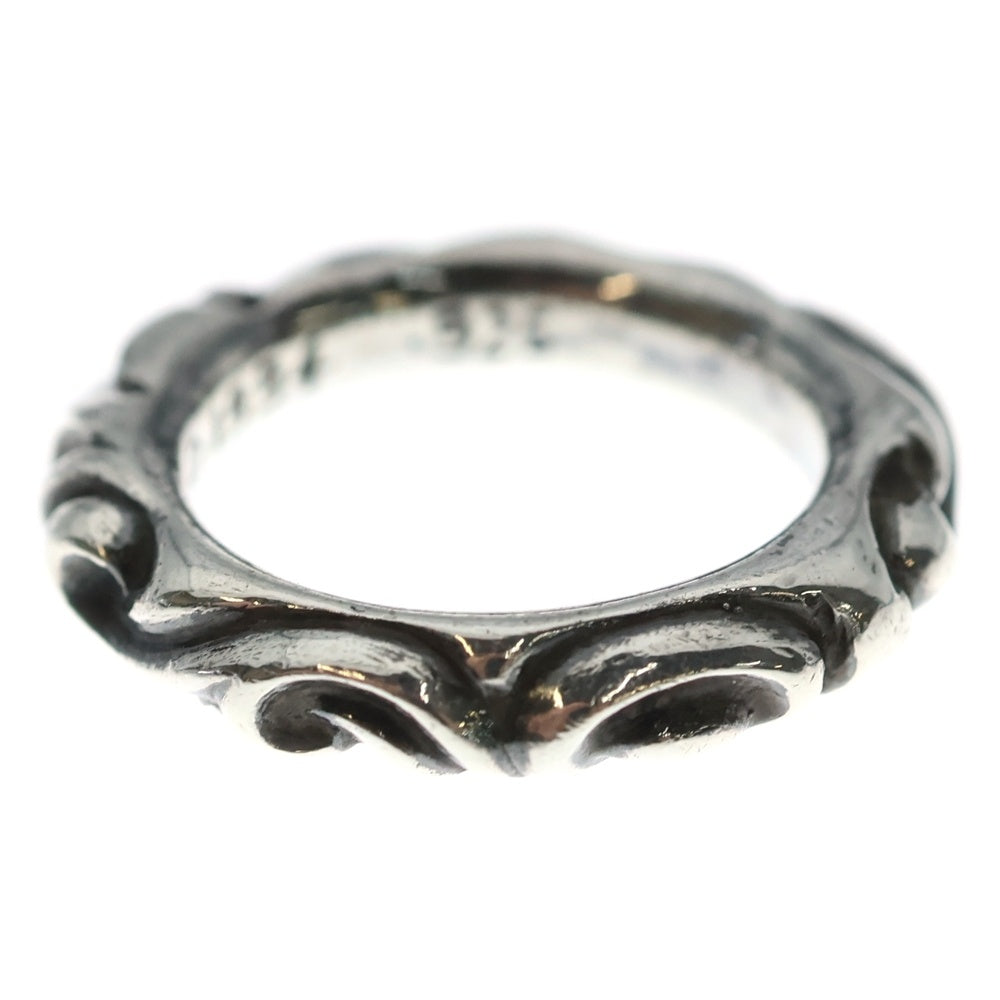 CHROME HEARTS(クロムハーツ) SCRL BAND スクロールバンド リング シルバー BCA351