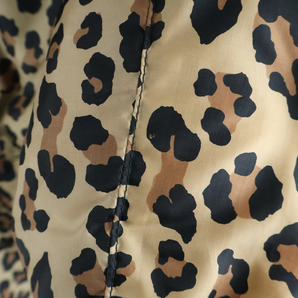 WACKO MARIA(ワコマリア) LEOPARD DOWN JACKET レオパードダウンジャケット ベージュ