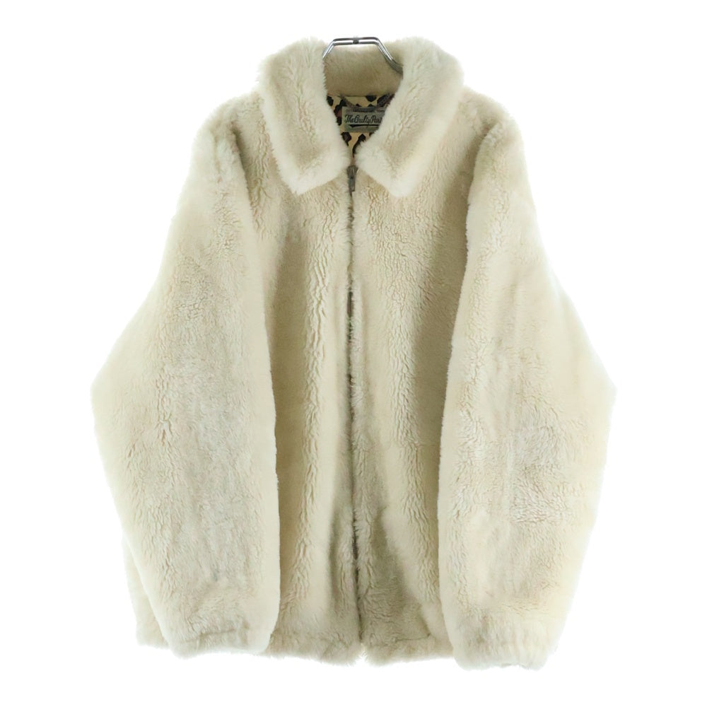 WACKO MARIA(ワコマリア) 21AW FUR ZIP JACKET ファージップジャケット ホワイト