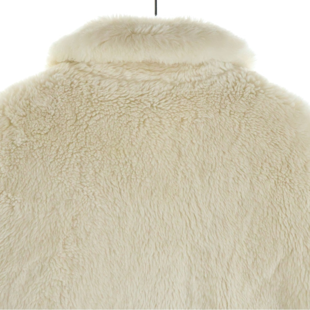 WACKO MARIA(ワコマリア) 21AW FUR ZIP JACKET ファージップジャケット ホワイト