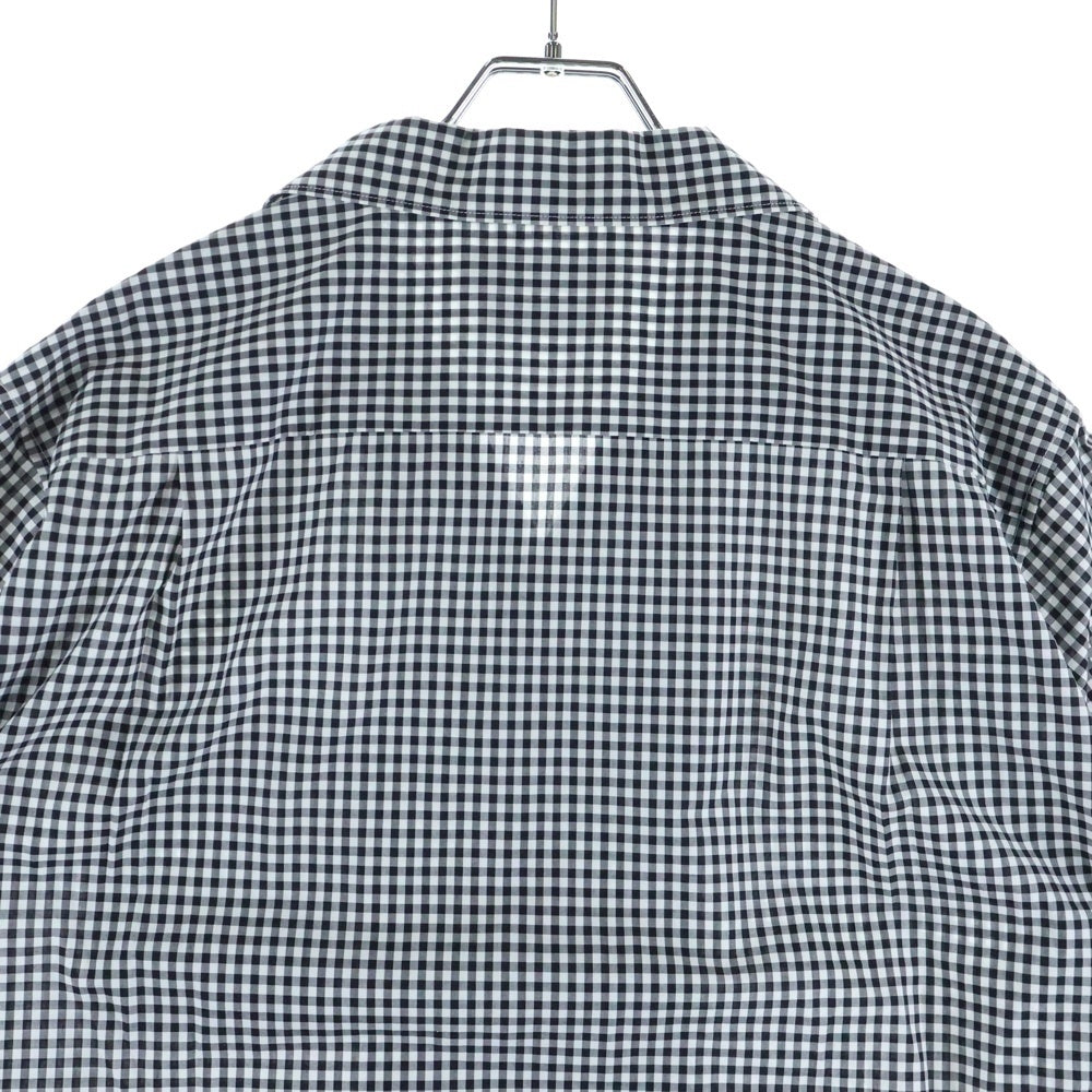 WACKO MARIA(ワコマリア) ×THOMAS MASON トーマスメイソン オープンカラーシャツ 半袖シャツ ブラック