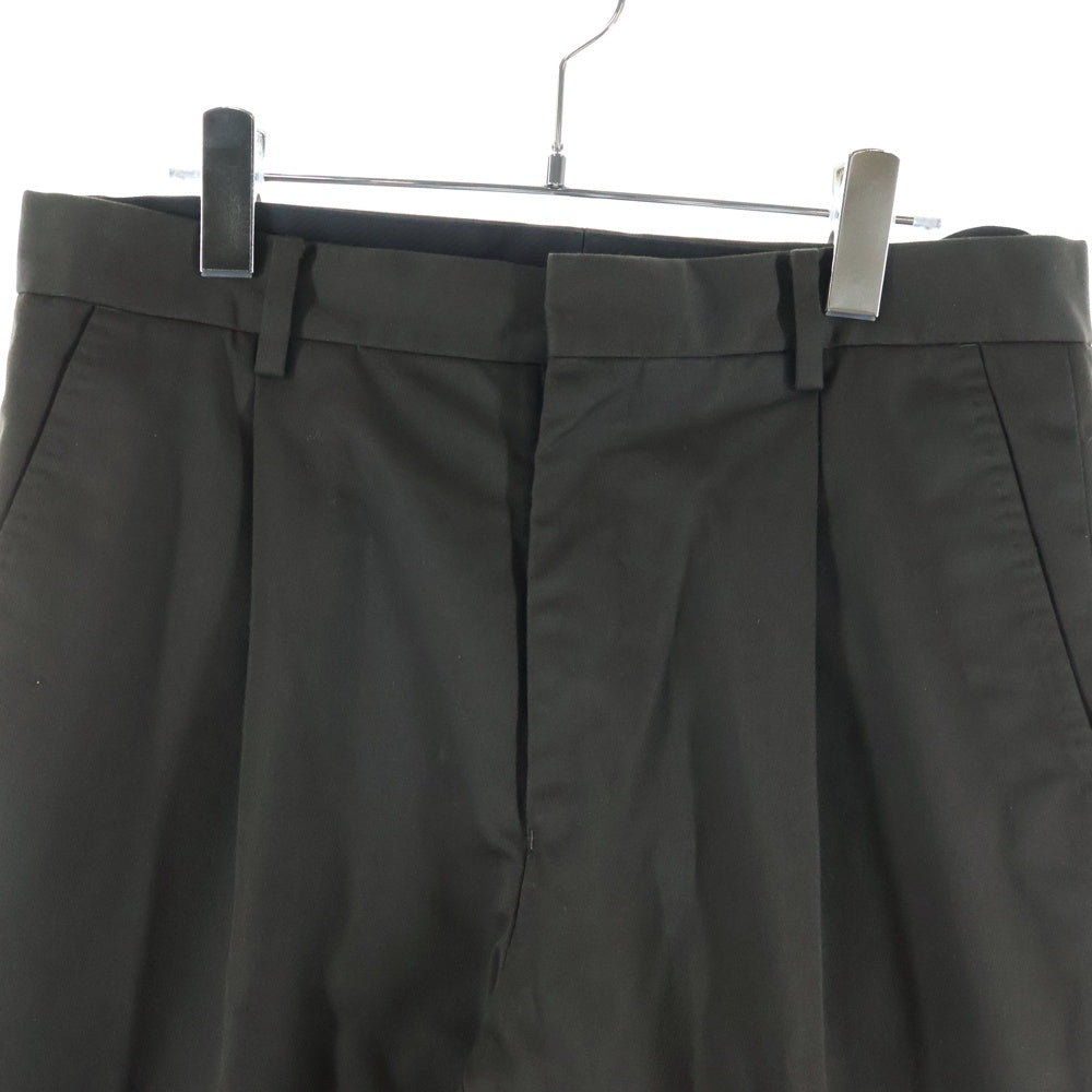 WACKO MARIA(ワコマリア) GLITTER PLEATED TROUSERS グリッタープリーテッドトラウザー パンツ カーキ
