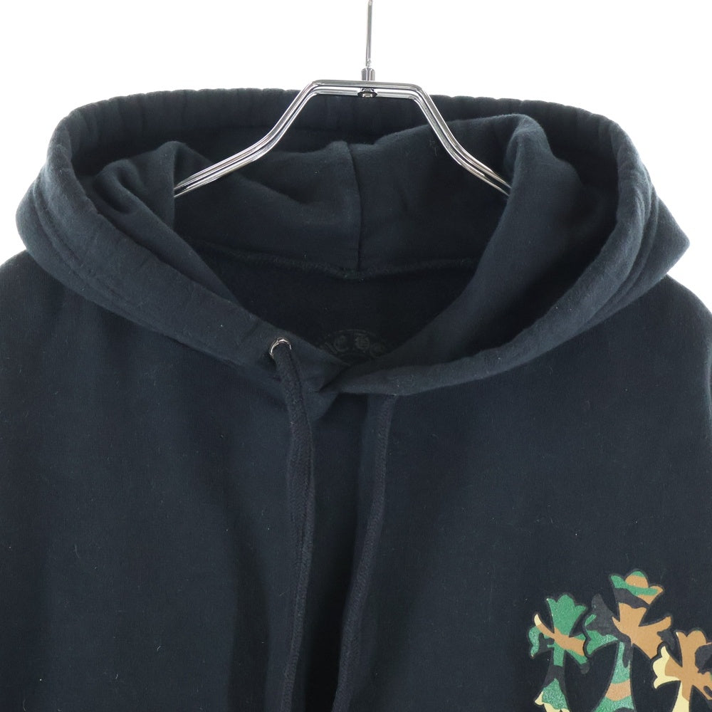 CHROME HEARTS(クロムハーツ) Camo Horseshoe Pullover Hoodie カモホースシュープルオーバーフーディー スウェットパーカー ブラック/カモ