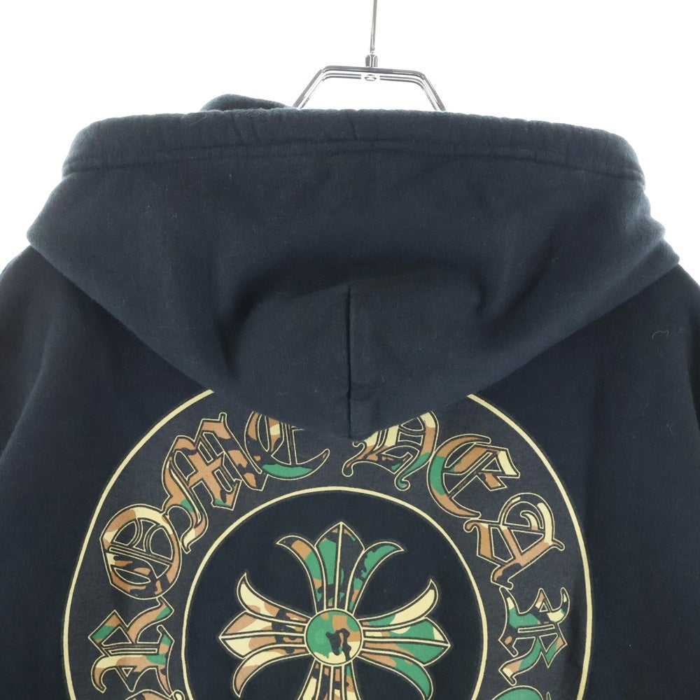 CHROME HEARTS(クロムハーツ) Camo Horseshoe Pullover Hoodie カモホースシュープルオーバーフーディー スウェットパーカー ブラック/カモ