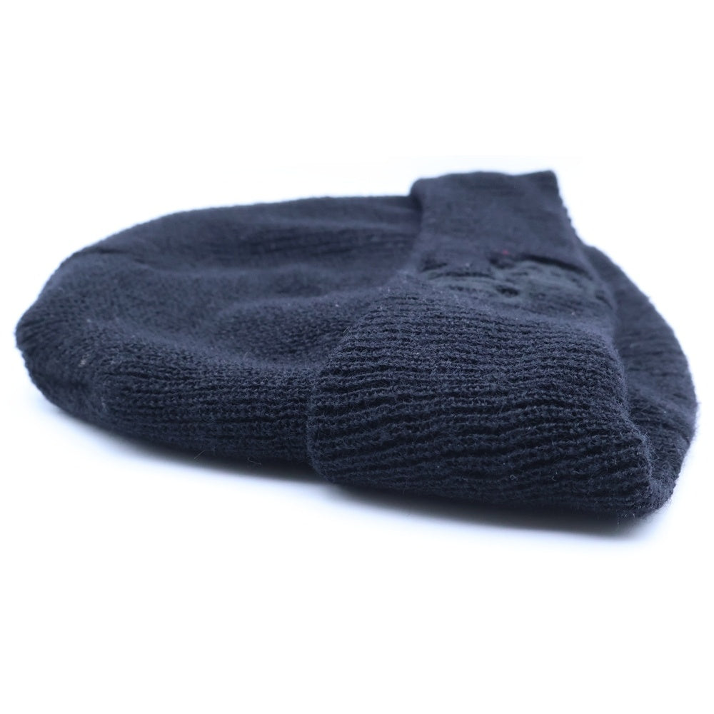 CHROME HEARTS(クロムハーツ) CH Logo Embroidery Wool Watch Cap CHロゴ刺繍ウールワッチキャップ ニットビーニー 帽子 ブラック